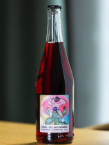 Blackcurrant - blueberry soda