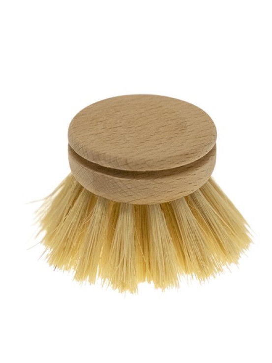Dish brush head