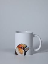 Matt ceramic mug – Great Crested Grebe